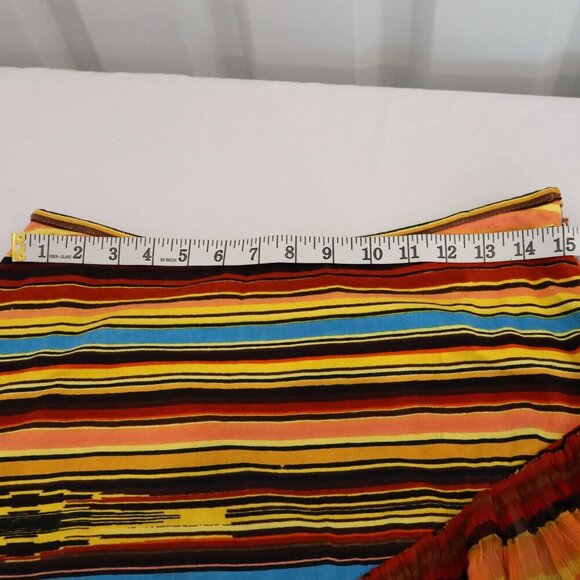 Vintage Collection Skirt Set Western Fiesta Tiered Ruffles Maxi Size Med NWT - Picture 10 of 12